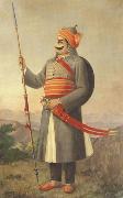 Raja Ravi Varma Maharana Prathap Singh Germany oil painting artist